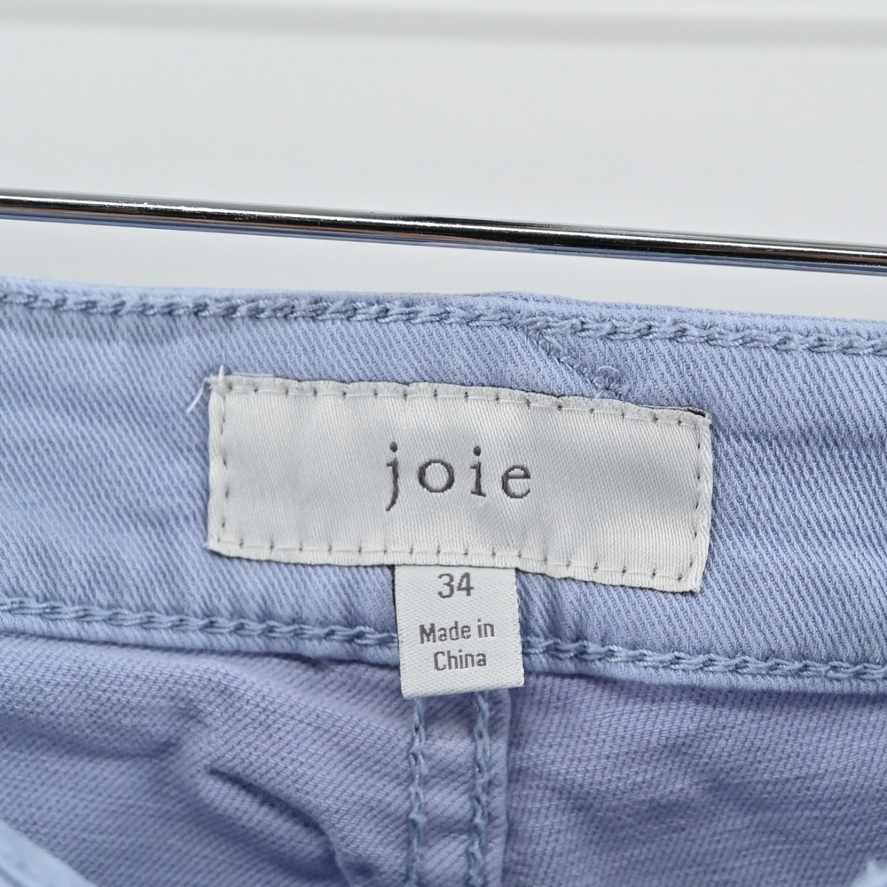 Joie Womens Park Skinny Pants Size 34 Blue Zip Pocket Utility Cargo Stretch Chic - Picture 6 of 12